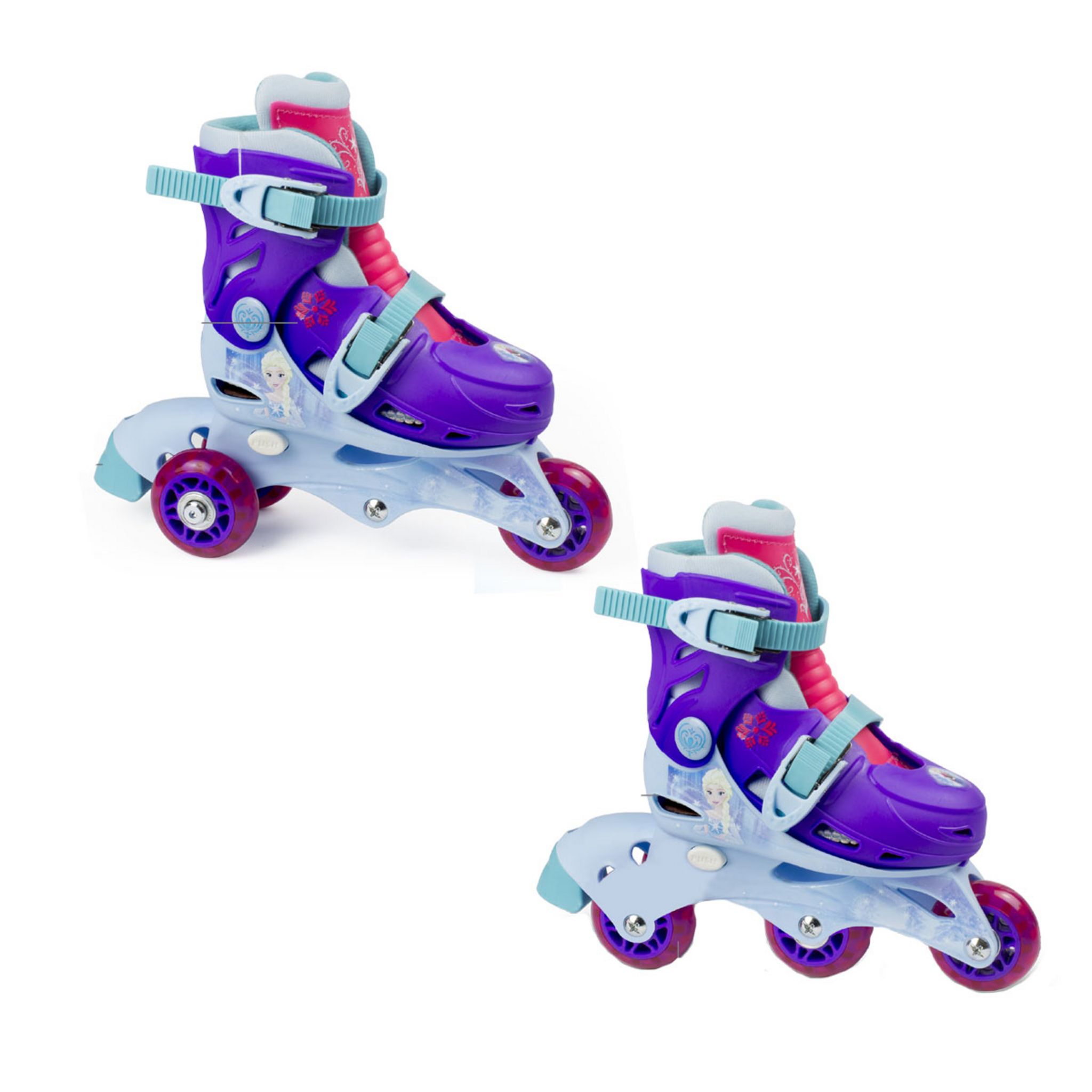 9€39 sur LA REINE DES NEIGES - Patins En Ligne - 3 Roues évolutifs '2 en 1'  - Fille - A partir de 3 ans - Roller enfant - Achat & prix