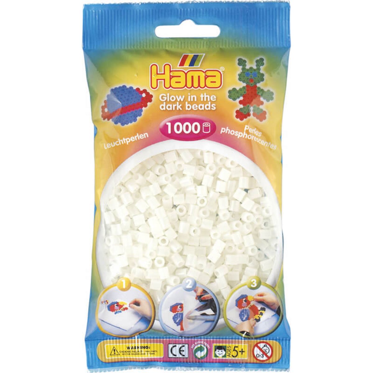 Hama Hama 1000 Perles Phosphorescentes