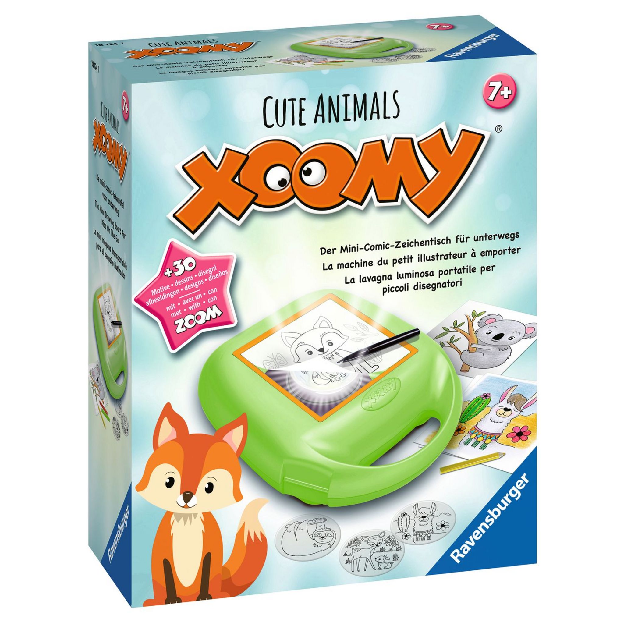 RAVENSBURGER Table à dessin Xoomy midi cute animals pas cher 