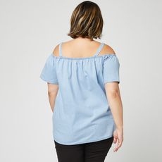 IN EXTENSO T-shirt manches courtes femme (Stone)