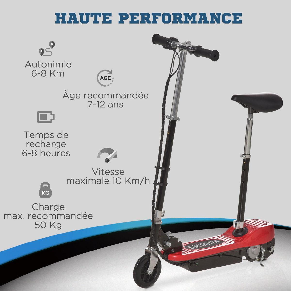 Trottinette enfant 2 roues pour garcons et filles de 4 - 6 ans