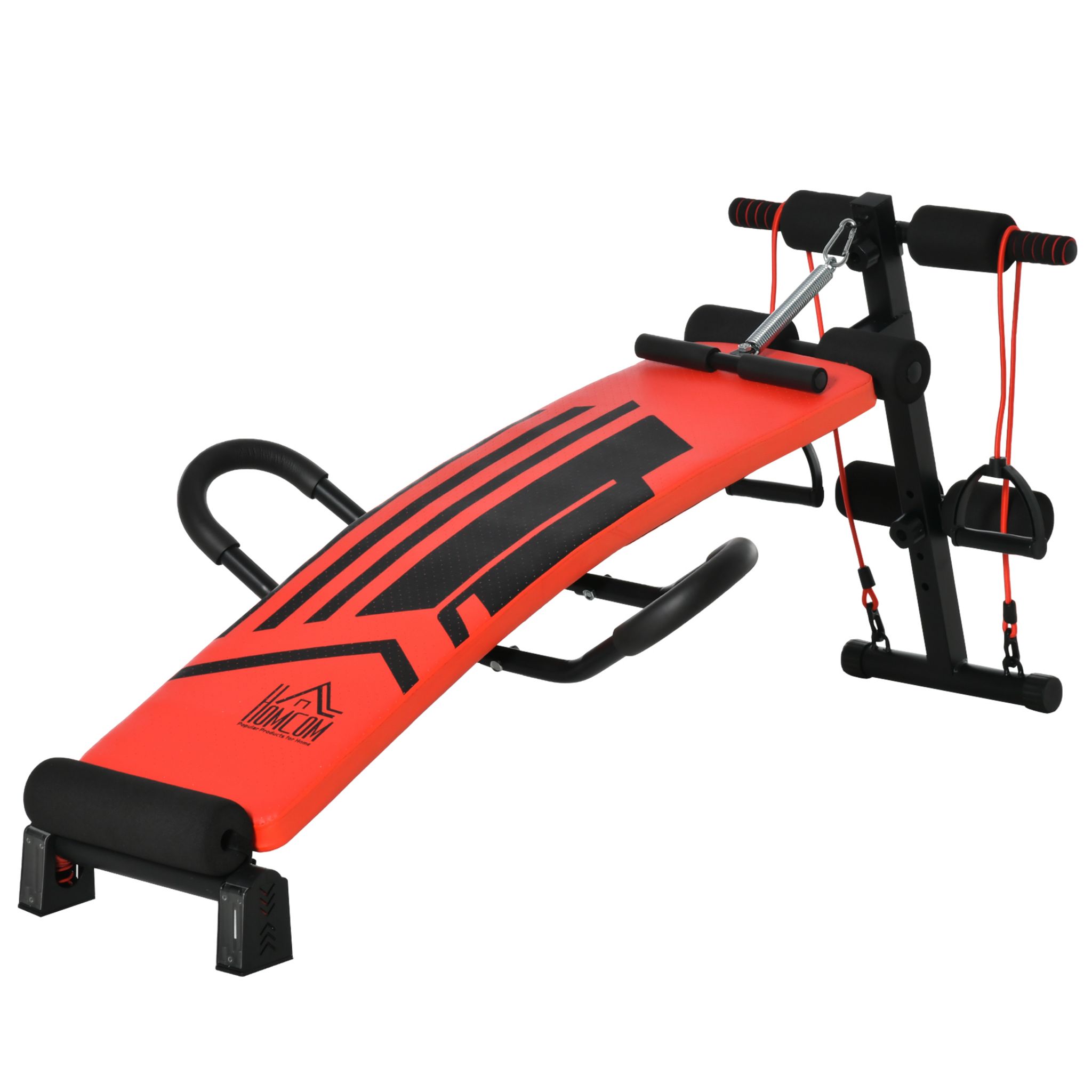 HOMCOM Banc de musculation banc pliable de fitness avec oreiller