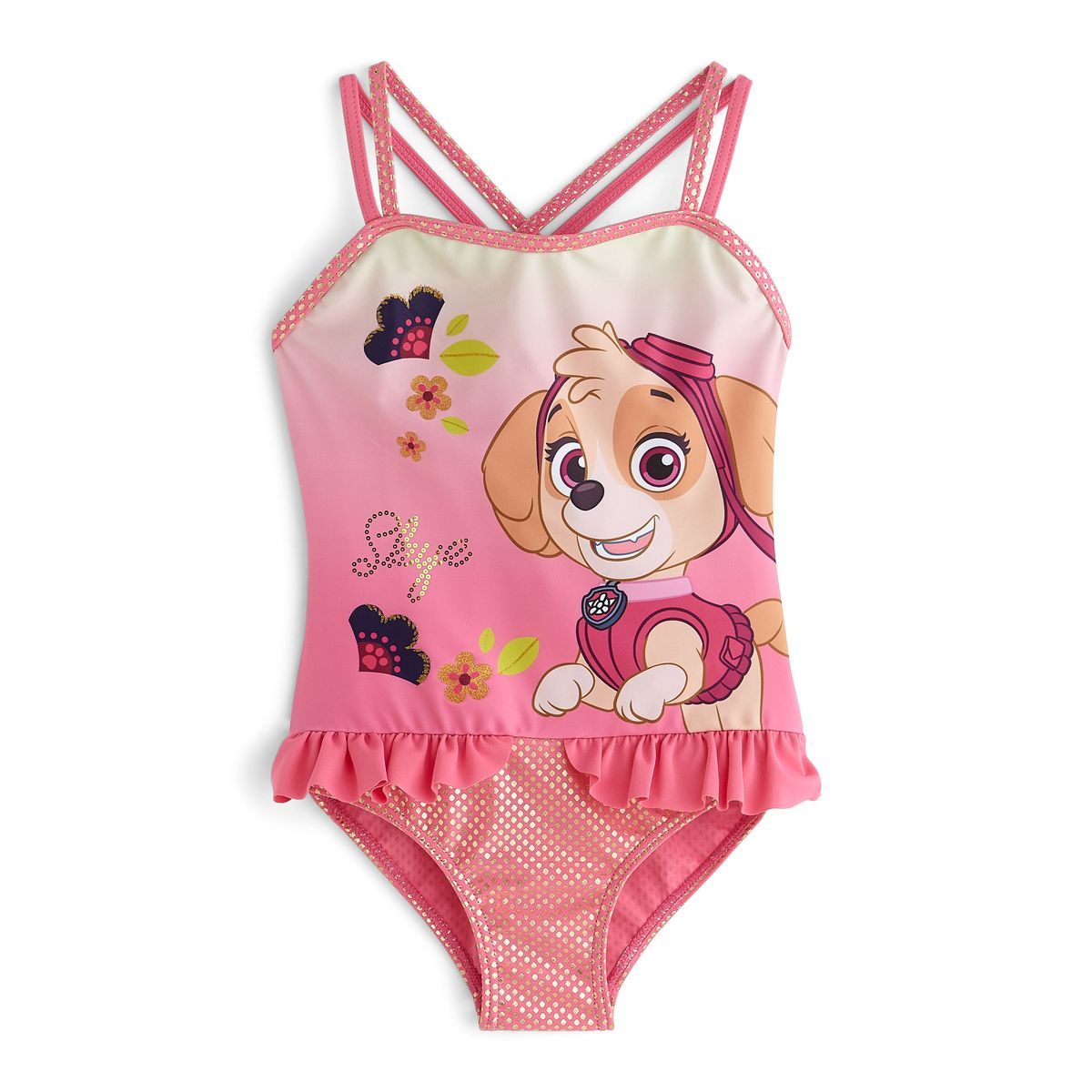 PAT PATROUILLE Maillot de bain 1 pi ce fille pas cher Auchan