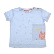 IN EXTENSO T-shirt manches courtes bébé garçon (bleu)