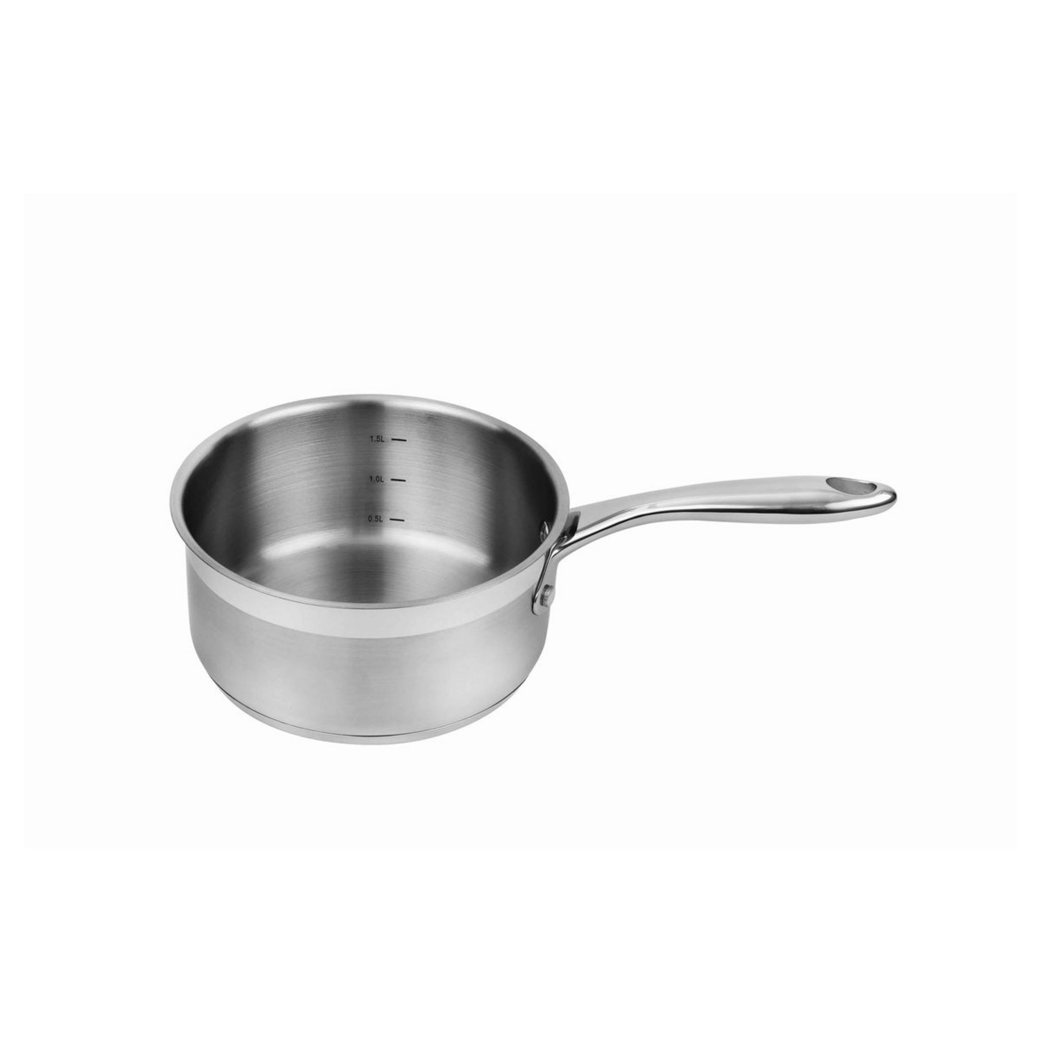 Casserole inox 18 cm - tous feux dont induction - poignée vendue