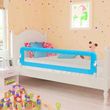 Barriere de lit pour enfants 150x42 cm Bleu
