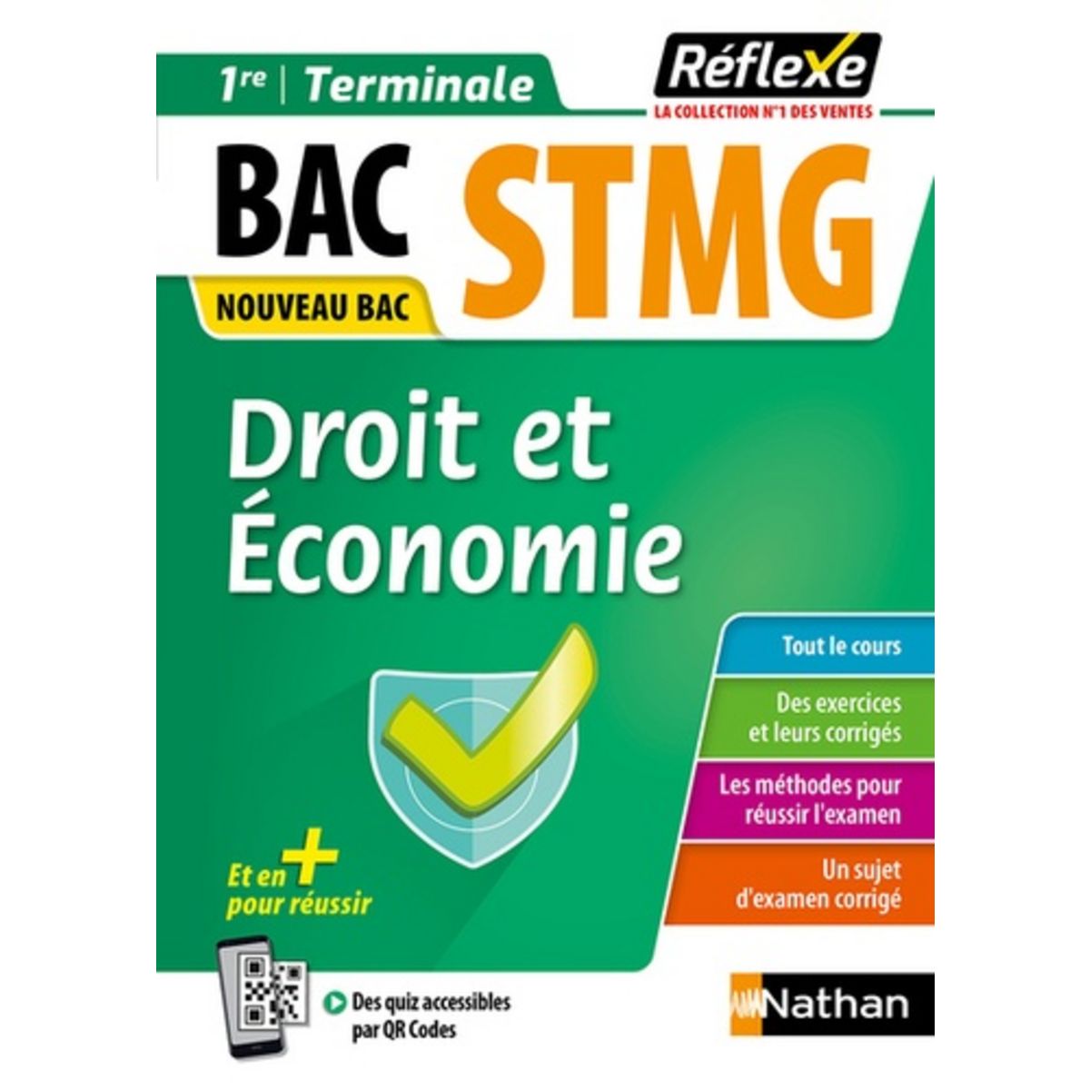 DROIT ET ECONOMIE BAC STMG 1RE / TLE STMG. EDITION 2022, Lenormand ...