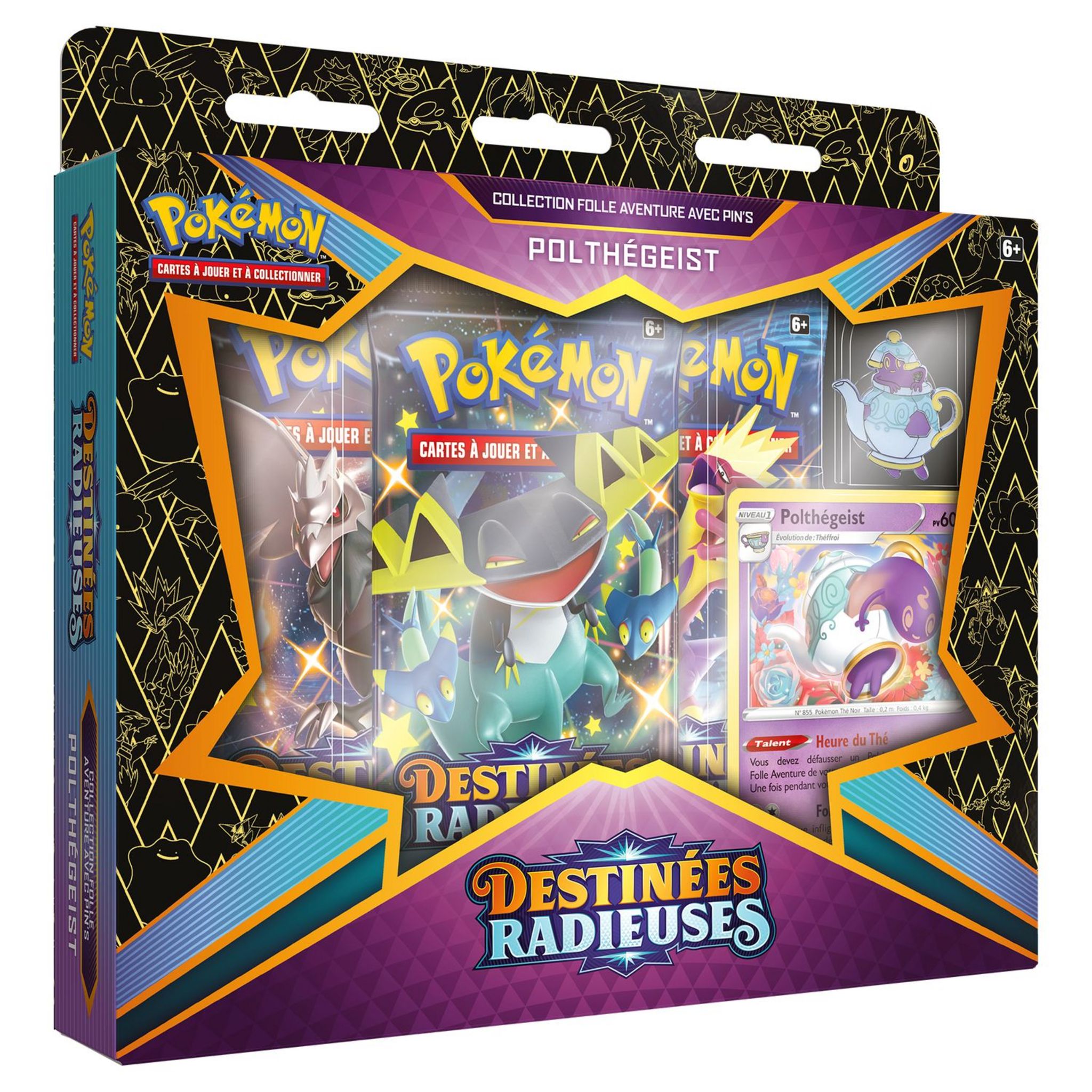 ASMODEE Coffret 6 boosters - Pokemon pas cher 