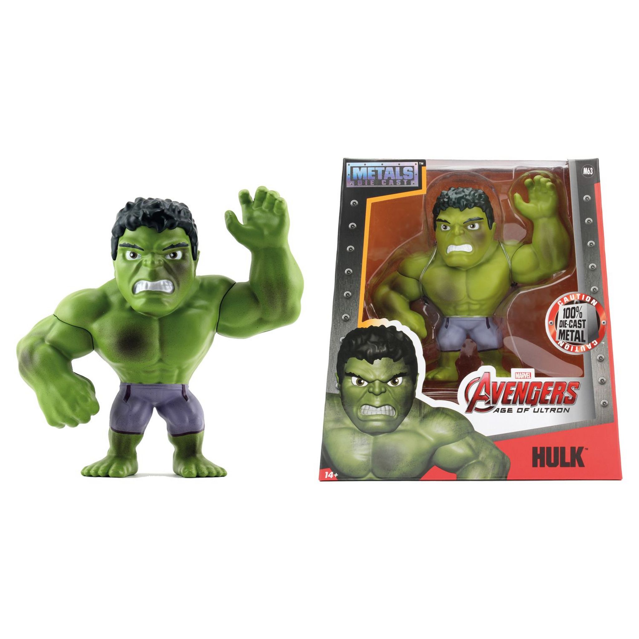 SMOBY Figurine Hulk 15cm x1 pas cher 