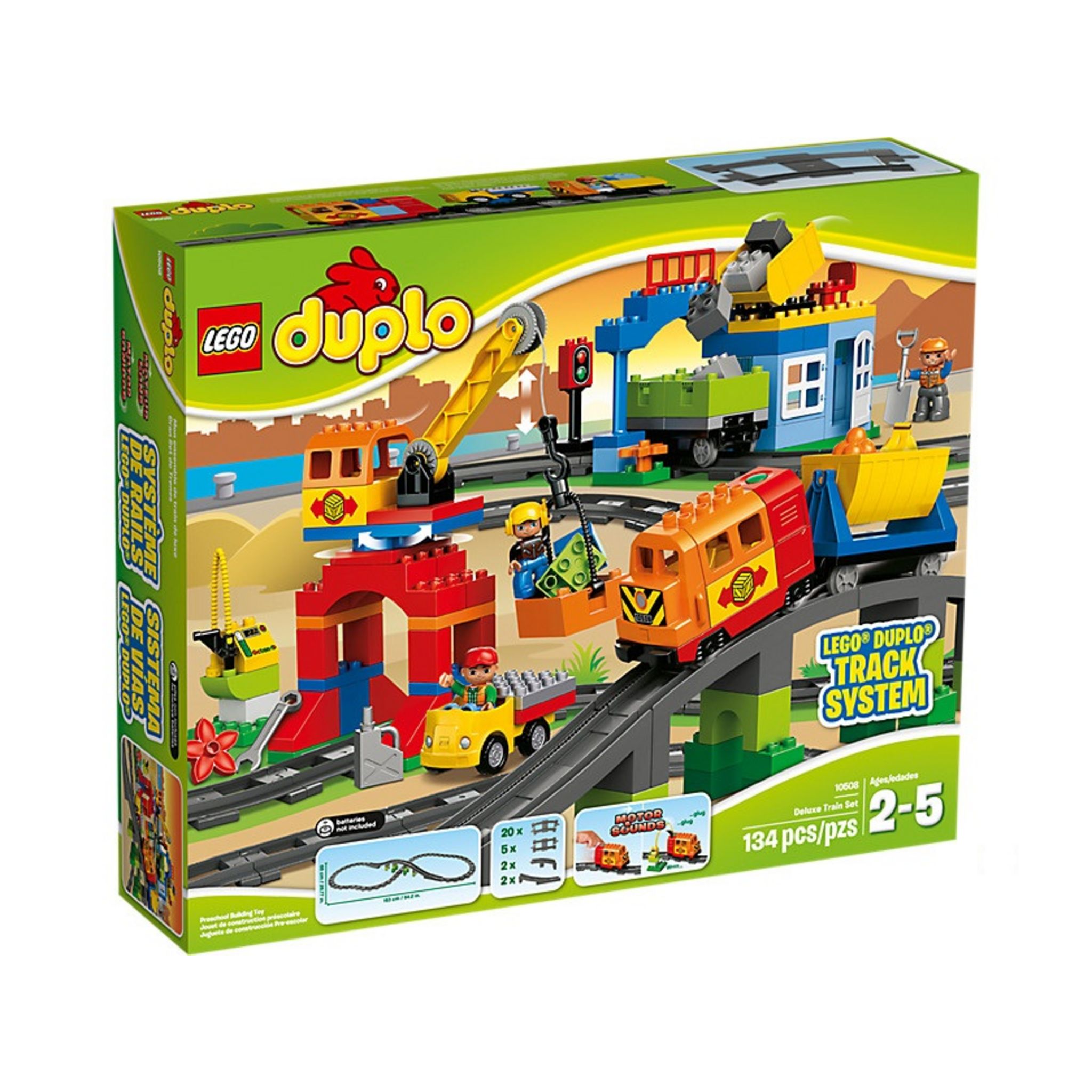 LEGO Duplo Town 10508 - Mon train de luxe pas cher 