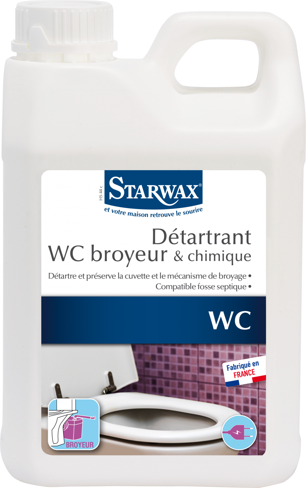 Starwax Détartrant wc et broyeurs STARWAX 2 l pas cher 