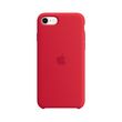 apple coque iphone 7/8/se silicone rouge