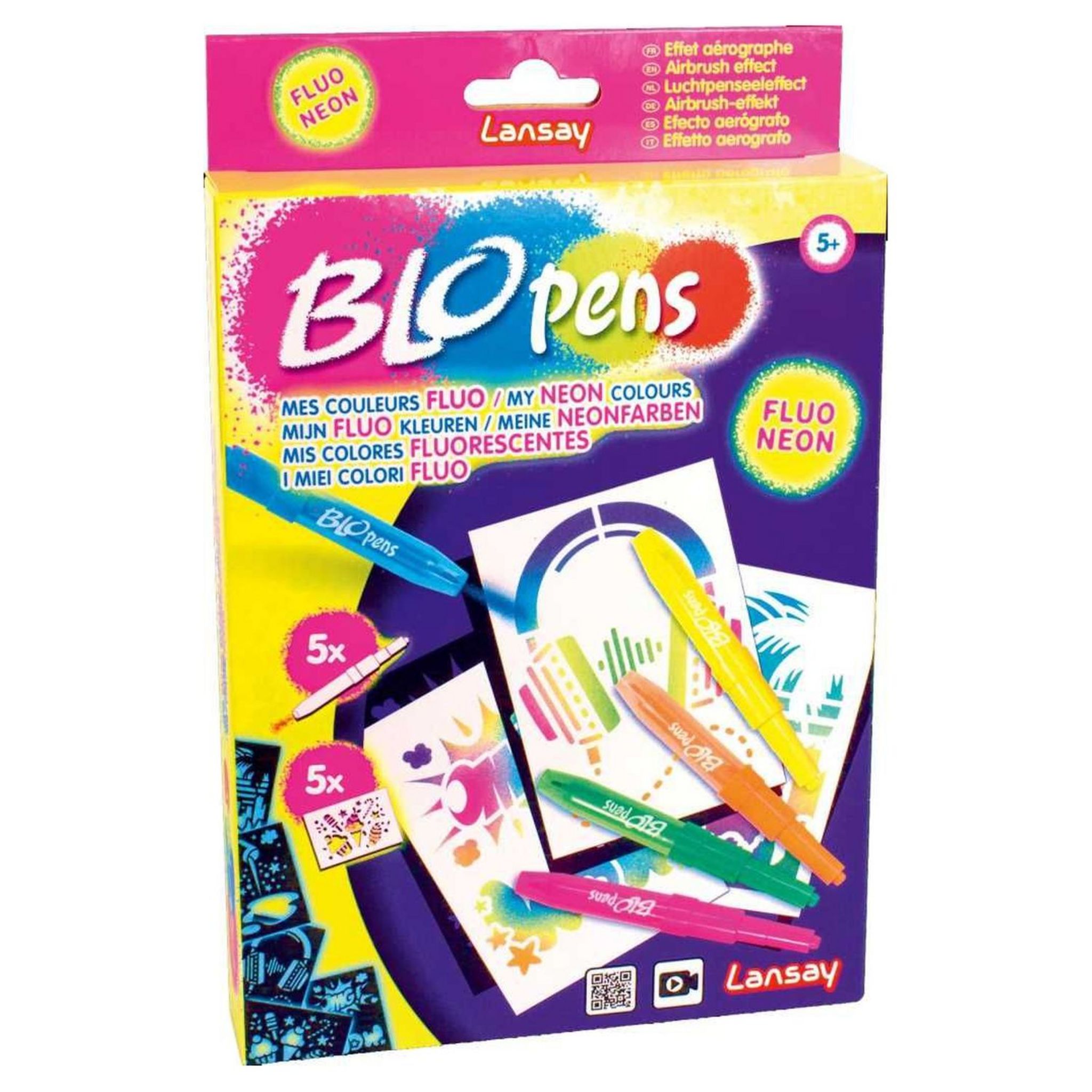 Blopens - Magic- Dessins et Coloriages - Dès 5 ans - Lansay