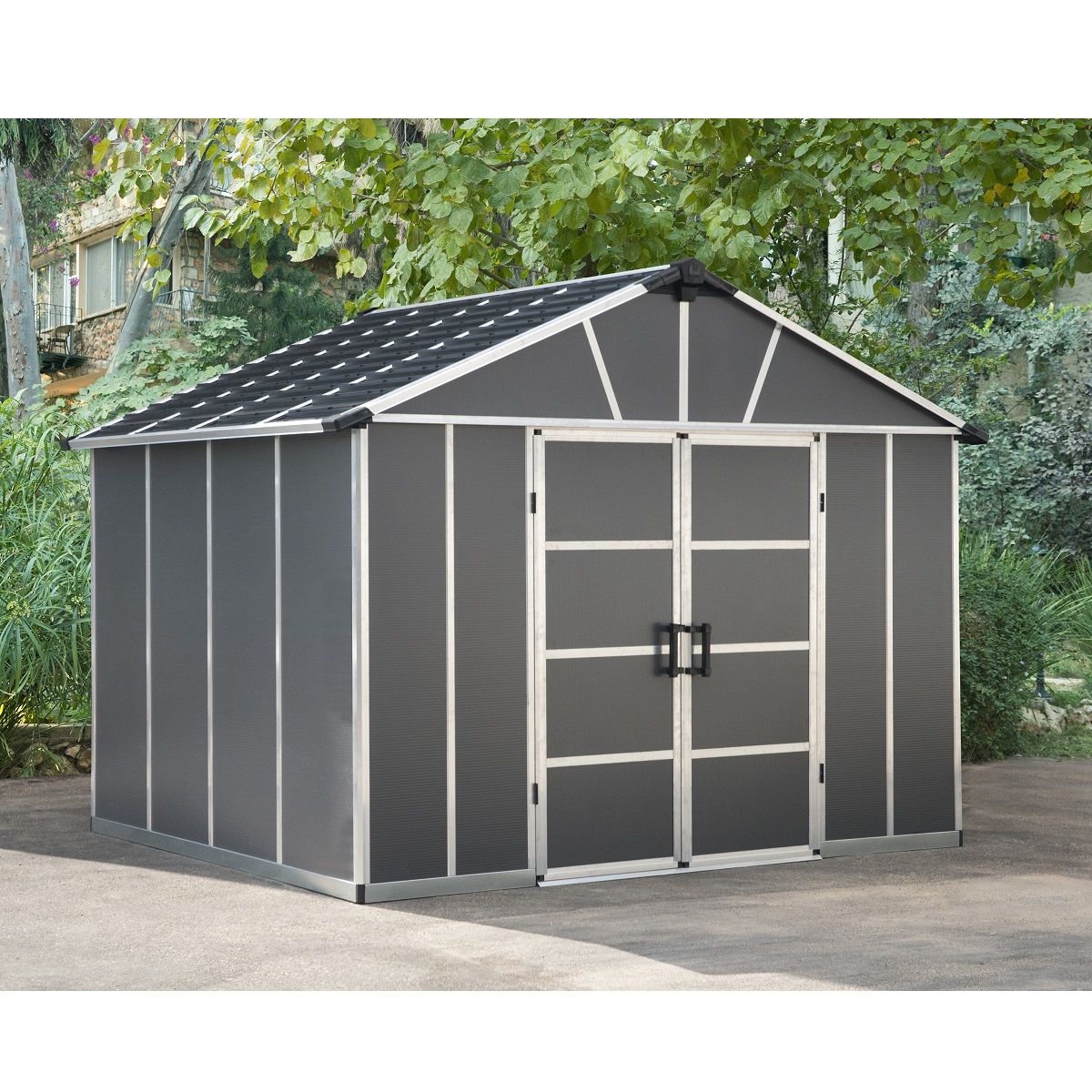 Canopia by PALRAM Abri de jardin en résine YUKON - 7.9 m² - sans plancher