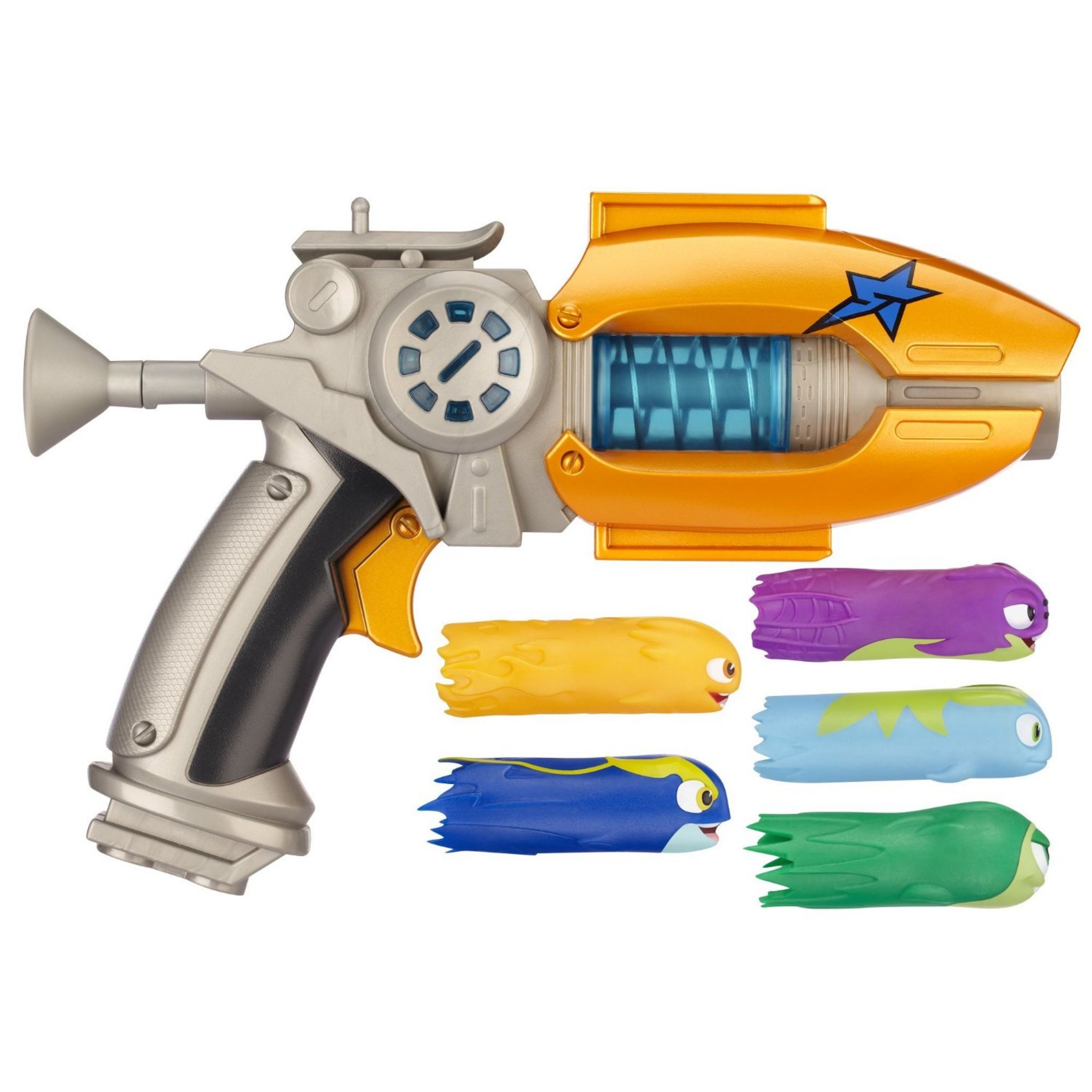 Slugterra - Pistolet Slugterra électronique avec 5 Slugs - 8022 - Jeux  d'adresse - Rue du Commerce