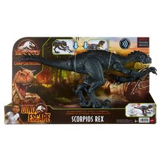 MATTEL Figurine dinosaure Scorpios Rex - Attaques et son - Jurassic World
