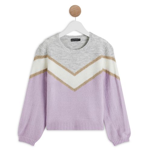 Pull mousseux fille