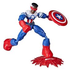 HASBRO Figurines Bend and Flex - Avengers - Falcon