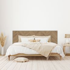 MARCKONFORT Tête de lit Espiga 200x60 cm, Imitation Bois, MDF avec imprimé réaliste