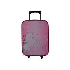 Bagtrotter Valise souple Cybel Rose Licorne pas cher Auchan.fr