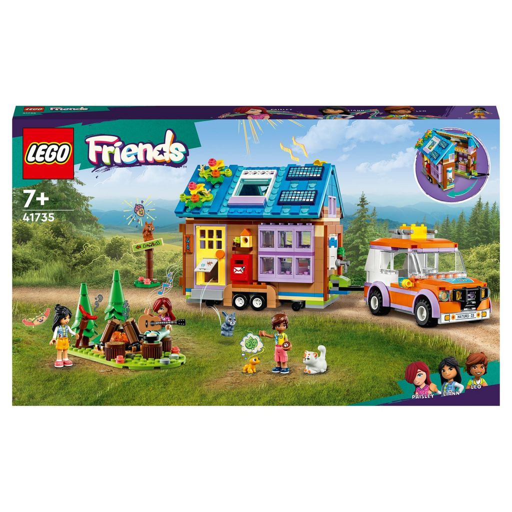 LEGO Friends 41740 La Chambre d’Aliya, Jouet pour Filles et Garçons, Soirée  Pyjama, à Collectionner, avec Figurine Paisley et Aira Le Chiot, Enfants 6