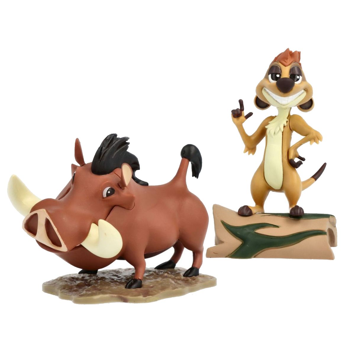 DISNEY Figurine Disney Pumbaa + Figurine Disney Timon