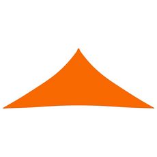 Voile de parasol Tissu Oxford triangulaire 4x4x4 m Orange