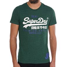 T-shirt Vert Homme Superdry Duo (Vert)