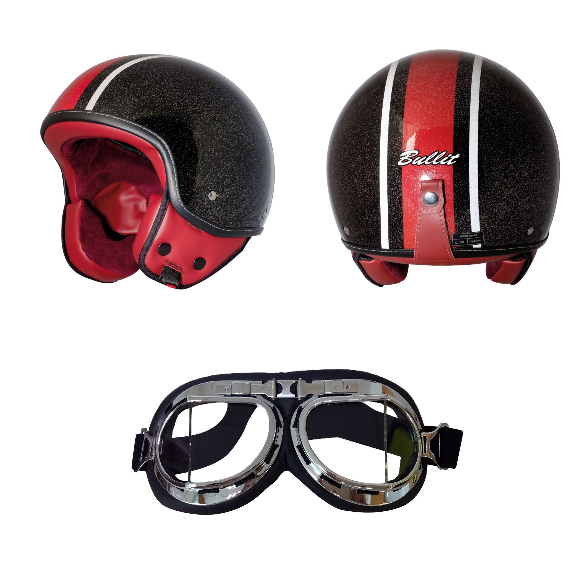 Lunette moto casque jet best sale