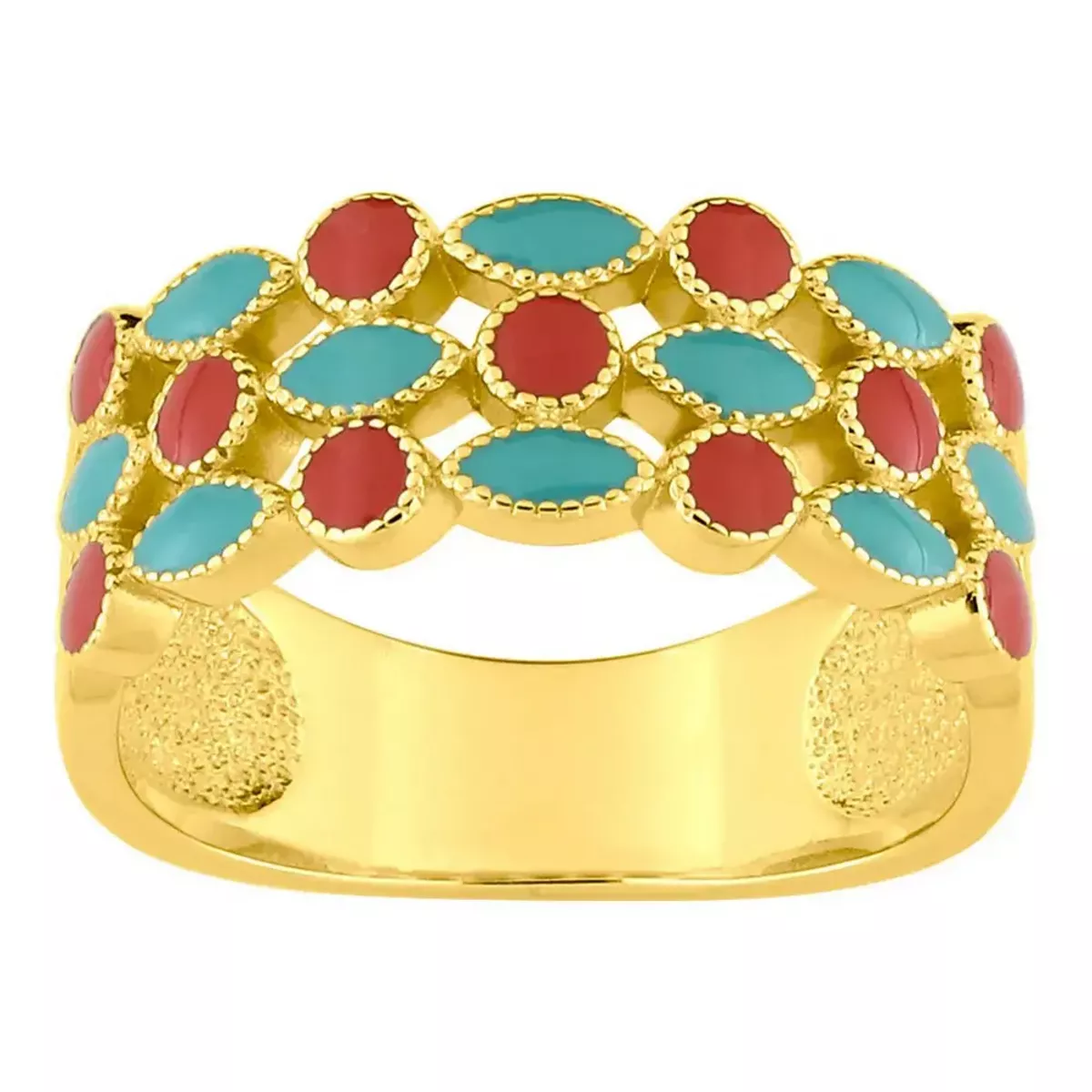 Tousmesbijoux Bague Femme - Plaqué Or