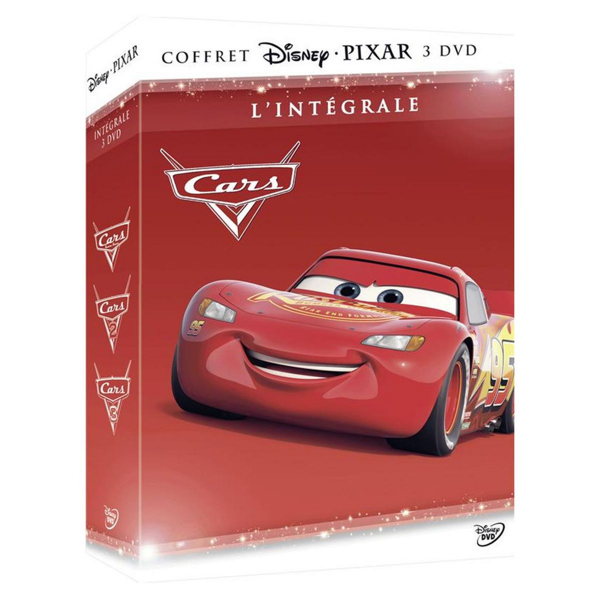 Coffret DVD Cars L'intégrale - 3 Films pas cher 