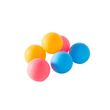 6 balles de Ping pong colorées