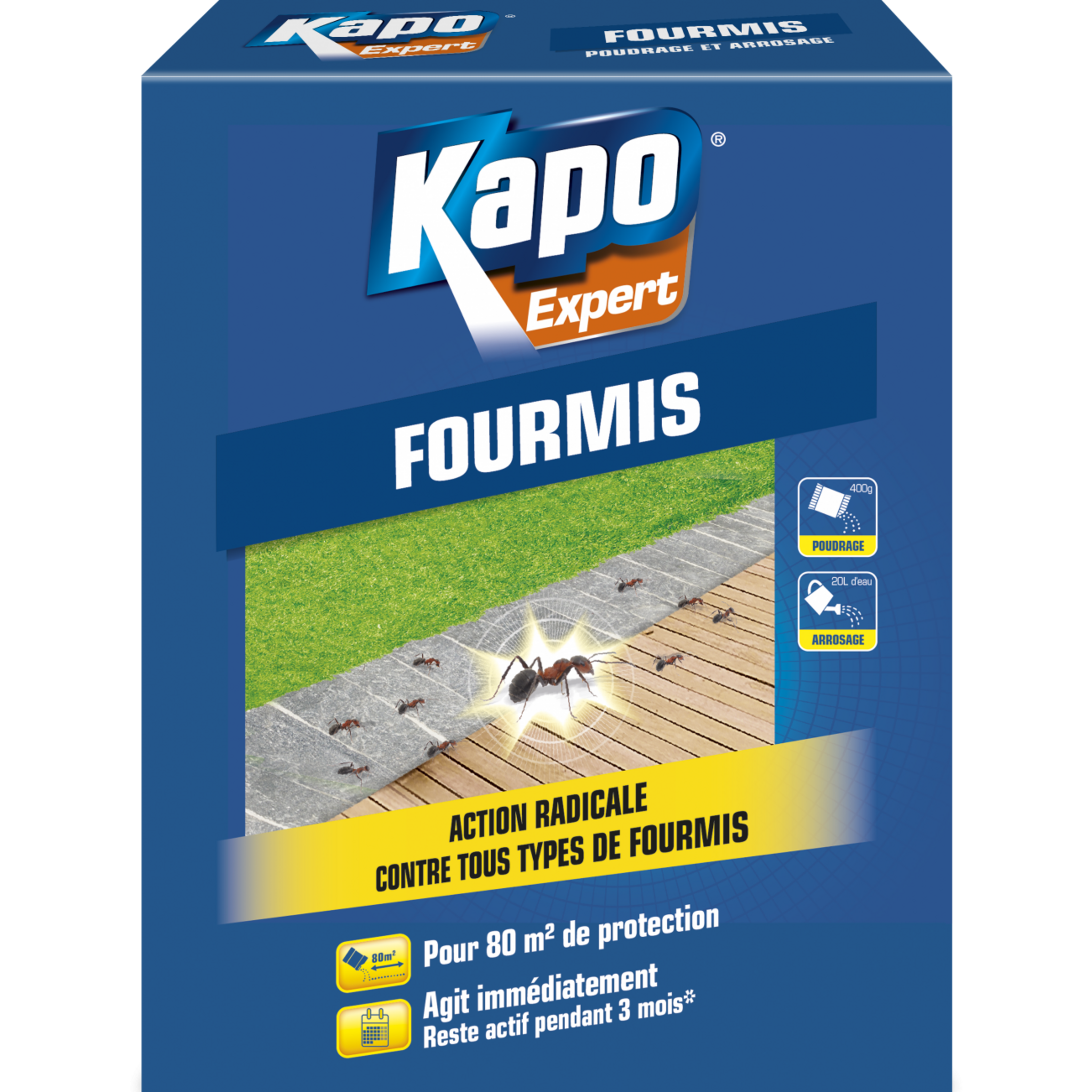 Willemse Le Piege à éviter à Tout Prix Kapo Antifourmis granule KAPO expert, 400 gr pas cher à prix Auchan