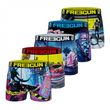 freegun lot de 5 boxers homme cyber punk