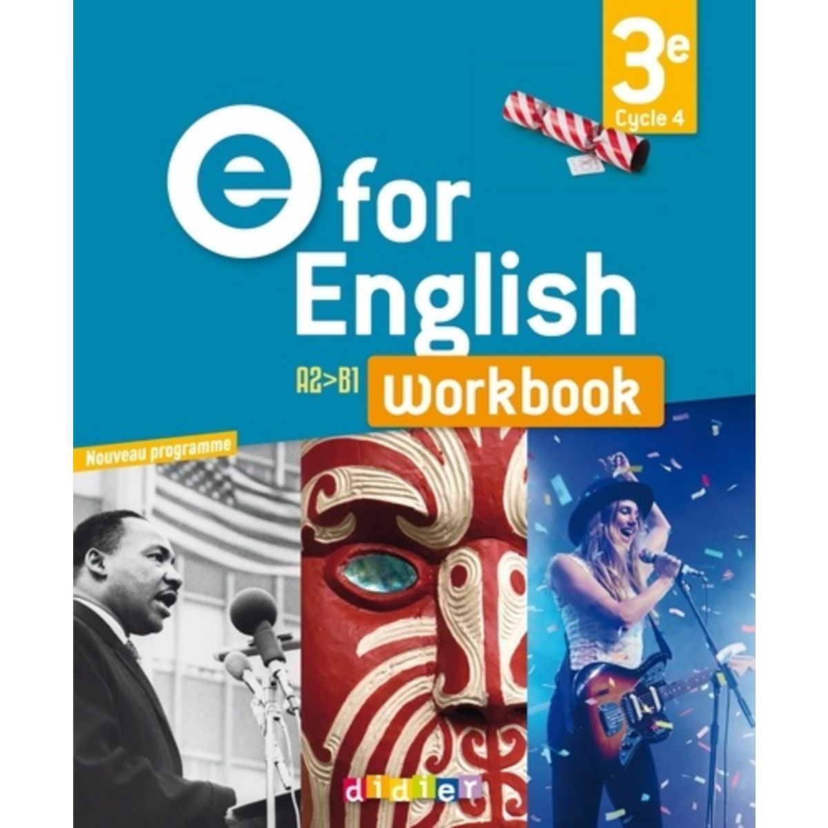 E For English 3e Manuel Numerique ANGLAIS 3E WORKBOOK E FOR ENGLISH, Herment Mélanie pas cher - Auchan.fr