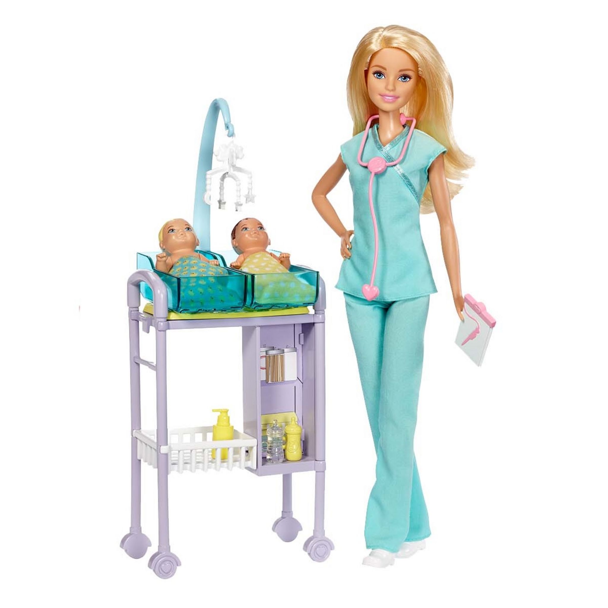 BARBIE Poupee Barbie pediatre pas cher Auchan