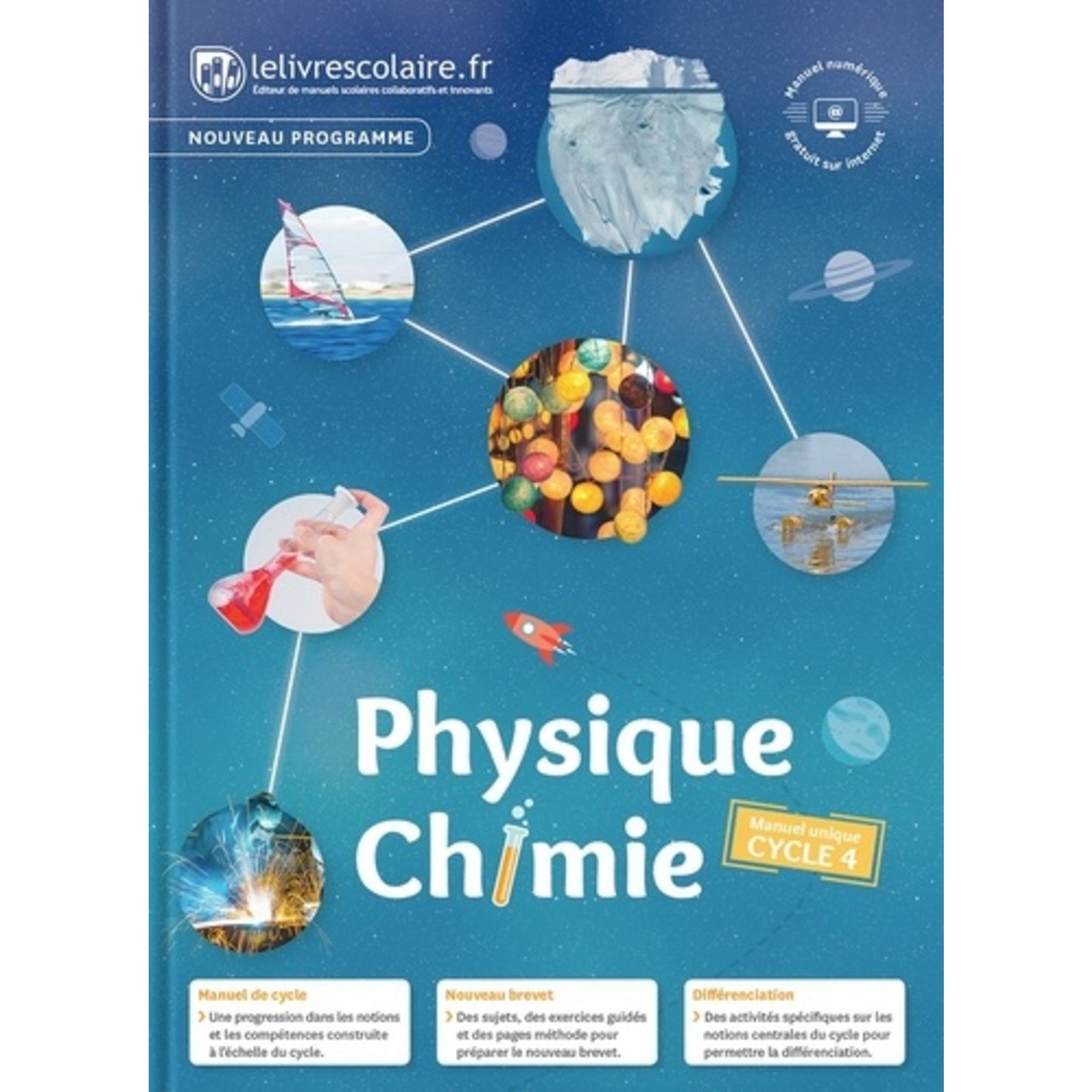 Lelivrescolaire Fr Physique Chimie Cycle 4 PHYSIQUE-CHIMIE CYCLE 4. EDITION 2017, Lelivrescolaire.fr pas cher à prix  Auchan