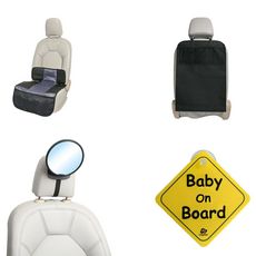 A3 Baby Kids Miroir De Voiture Pour Bebe Avec Led 28 5x21 4x8cm Noir Pas Cher A Prix Auchan