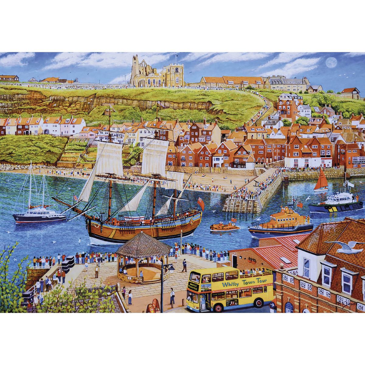 Gibsons Puzzle 1000 pièces : Endeavour, Whitby