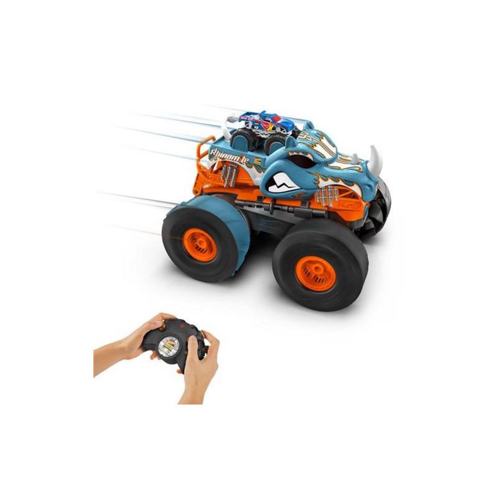 Voiture télécommandée hot wheels rhinomite 1:12 - Conforama