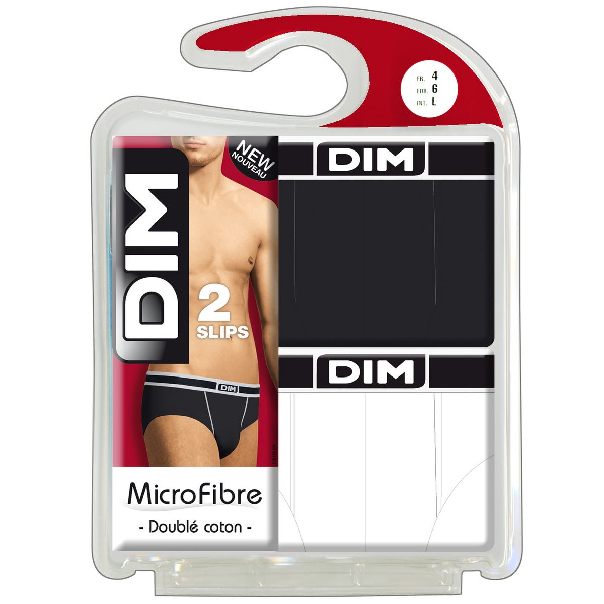 Slip dim 2025 homme microfibre