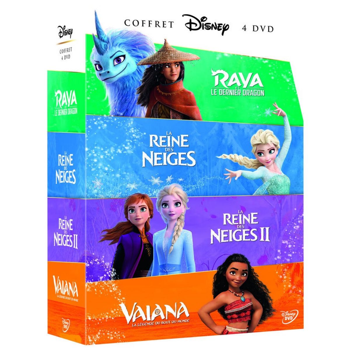 Coffret Princesses - 4 DVD