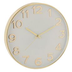 Paris Prix Horloge Murale Design  Gahy  40cm Or