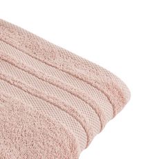 ACTUEL Drap de bain uni en coton 500 g/m² (Rose pale )