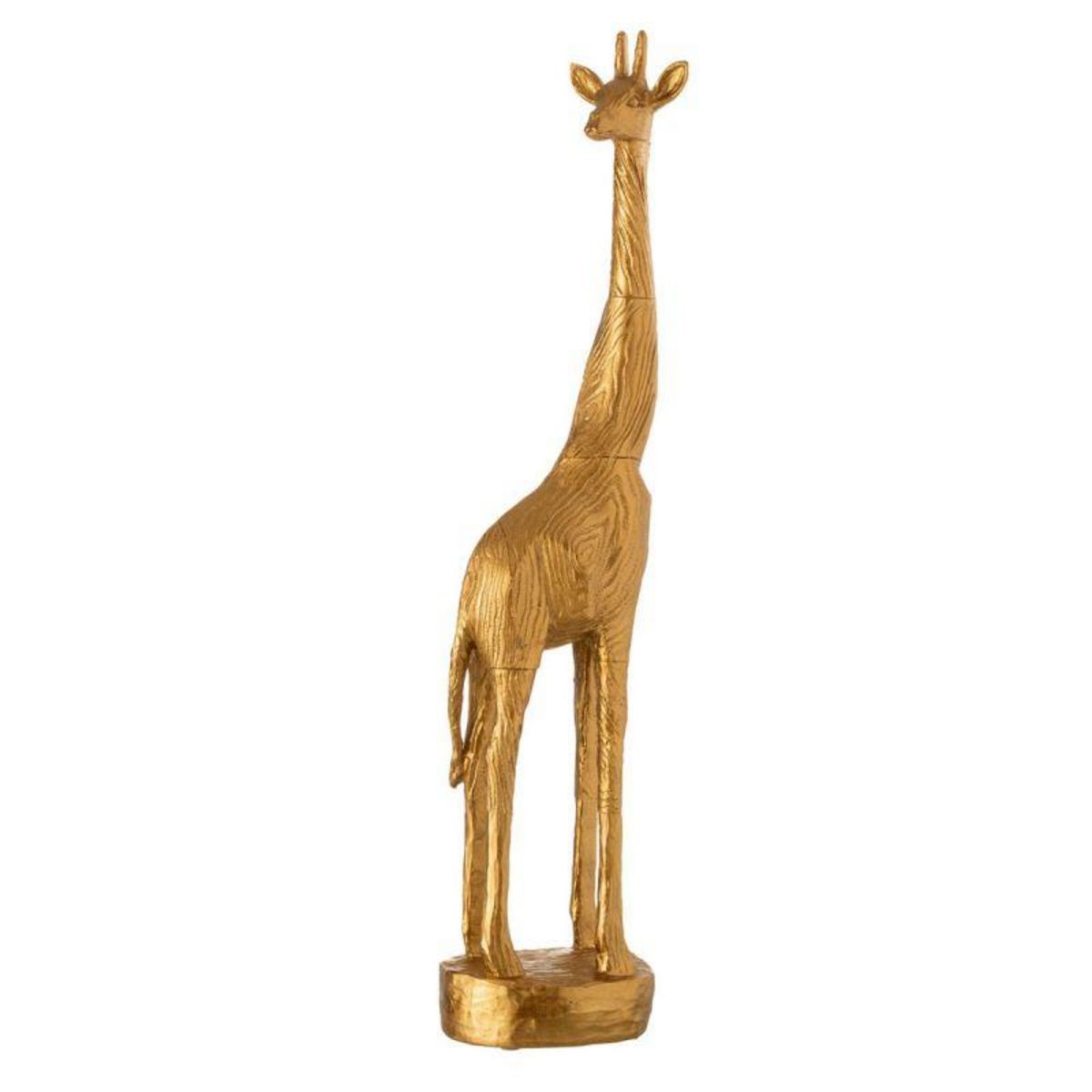 Paris Prix Statuette Déco  Girafe Savane  47cm Or