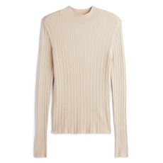 IN EXTENSO Pull col cheminée beige femme (Beige)