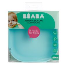 Beaba Assiette D Apprentissage En Silicone Avec Ventouse Pas Cher A Prix Auchan