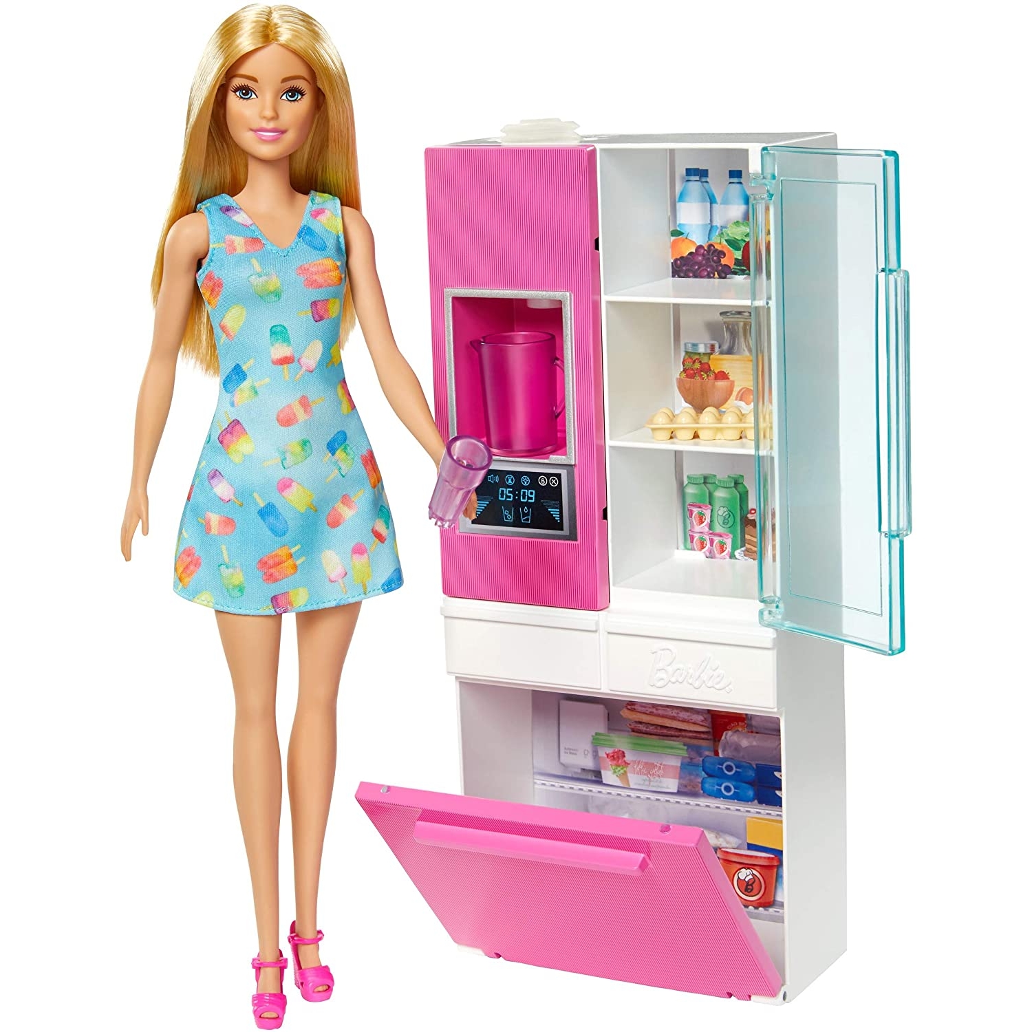 Barbie mobilier barbie au supermarché - La Poste