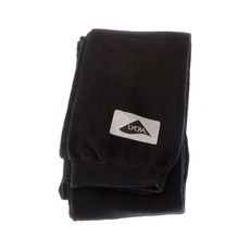 Legging chaud long - 1 paire - Unis maille jersey - Ultra opaque - Mat - Gousset polyamide - Coton (Noir)