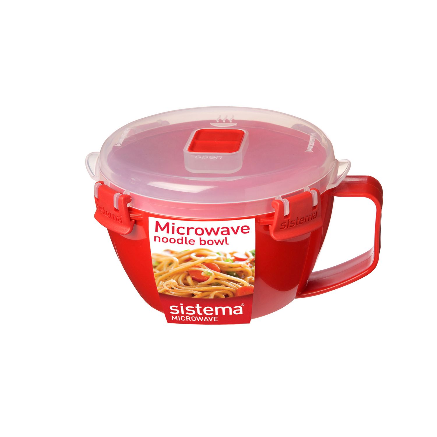 Boîte Micro Onde Microwave 70cl Rouge pas cher 